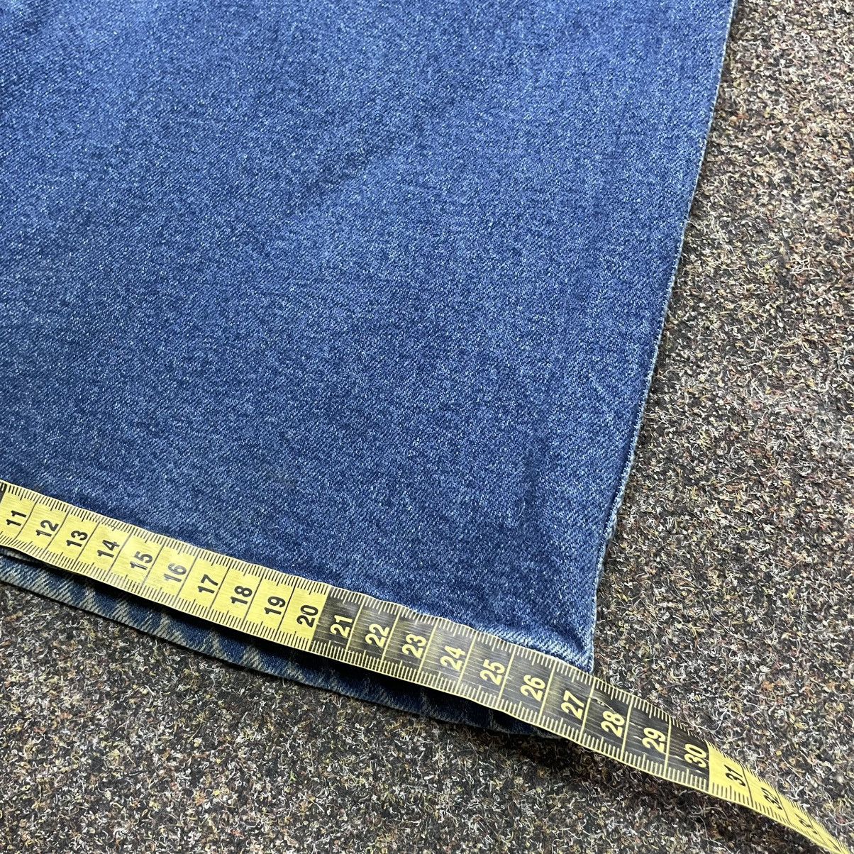Vintage Vintage Y2K Baggy Wide Leg Jeans Skater Streetwear Blue Logo Size 32" / US 10 / IT 46 - 8 Thumbnail