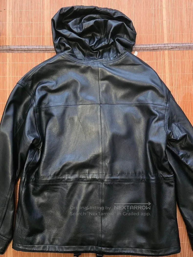 Saint Laurent Paris Saint Laurent Paris Leather Jacket Sweatshirt Size US S / EU 44-46 / 1 - 3 Thumbnail