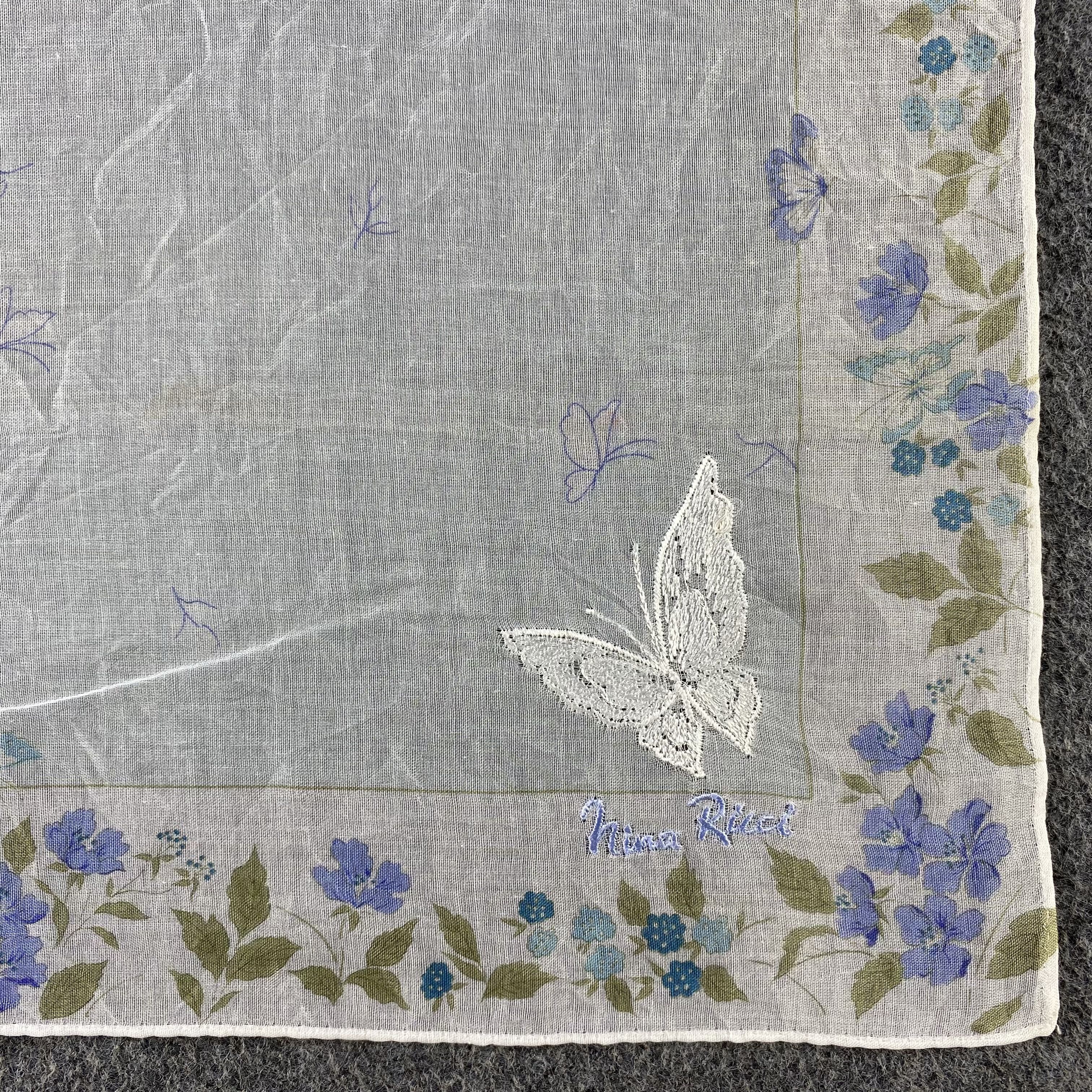 Hanae Mori Hanae Mori Handkerchief/Neckerchief/Bandana HC858 Size ONE SIZE - 3 Thumbnail