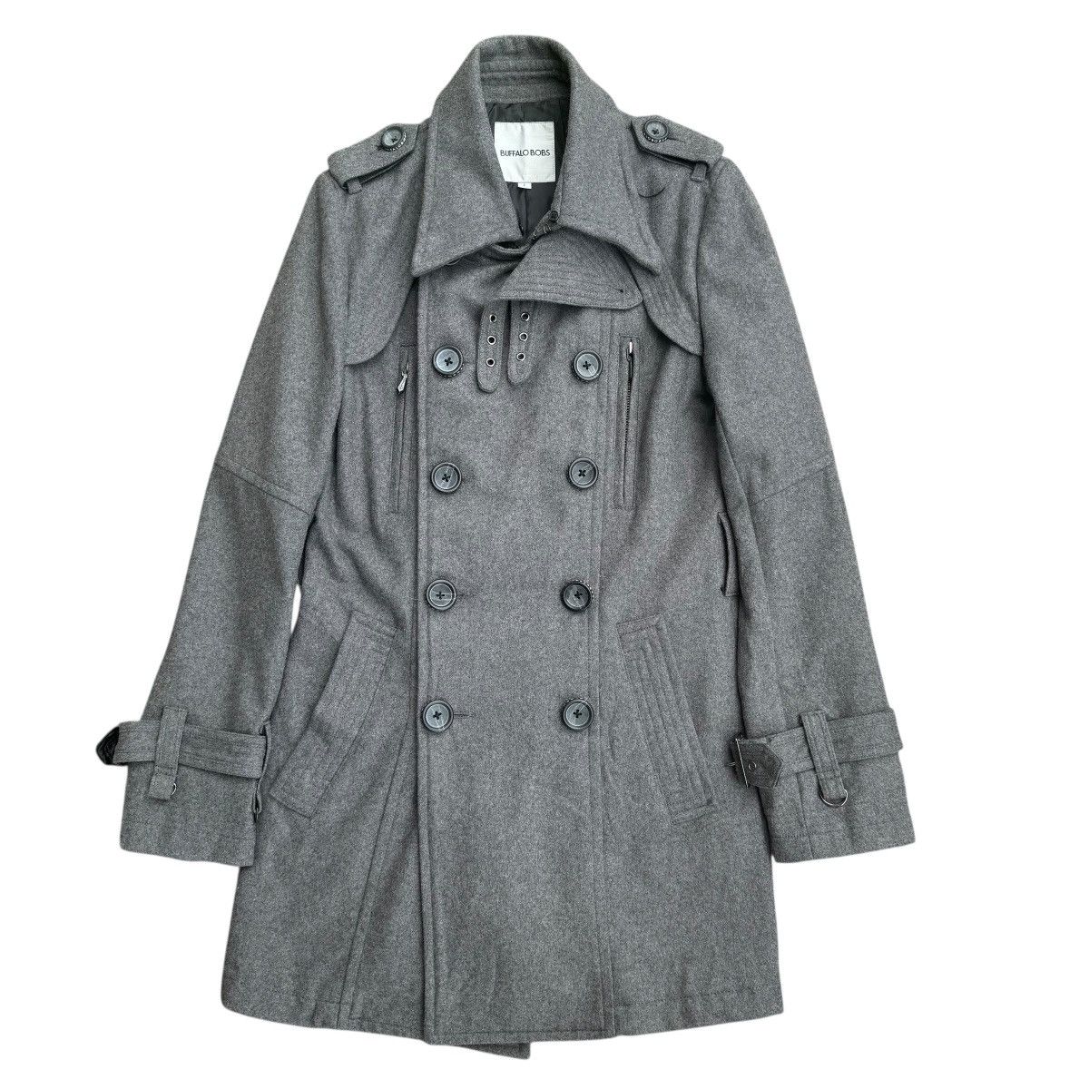 BUFFALO BOBS Buffalo Bobs Long Coat Wool Size S / US 4 / IT 40 - 1 Thumbnail