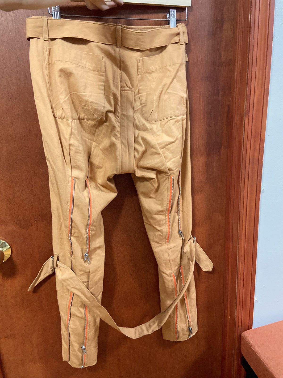 Japanese Brand × PHINGERIN Phingerin Bondage Pants Size S Orange Size US 29 - 2 Thumbnail