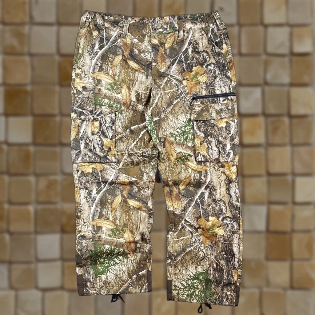 Realtree VINTAGE Realtree Camo Cargo Pants Men’s XL Outdoor Hunting Grunge Y2K 90s 00s Workwear Size US 36 / EU 52 - 1 Thumbnail