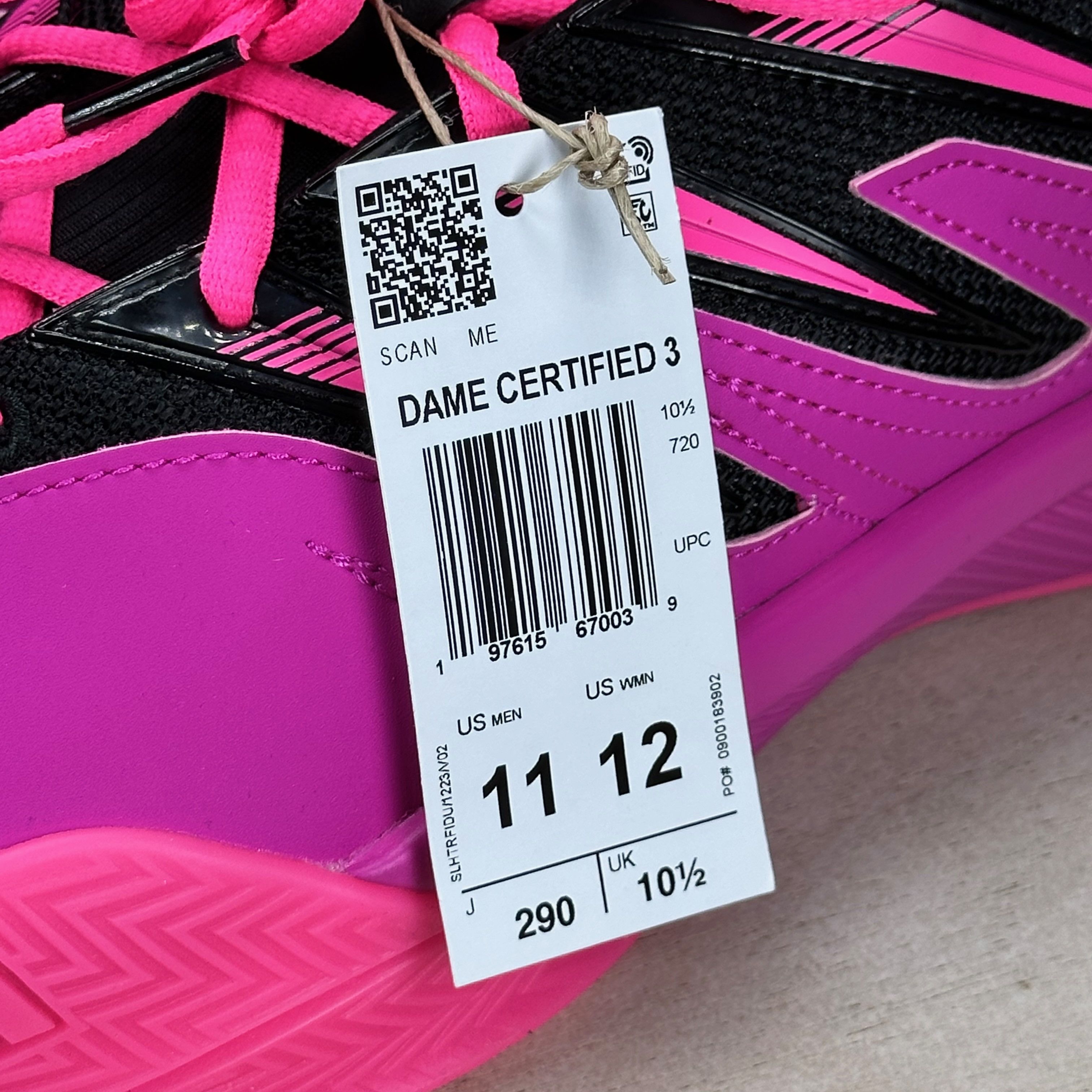 Adidas Adidas Dame Certified 3 Lucid Fuchsia Men Basketball Sz 8.5 Size US 8.5 / EU 41-42 - 7 Thumbnail