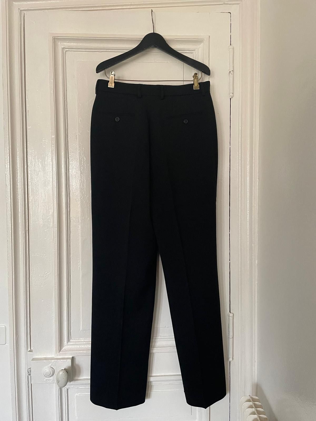 AMI AMI black Wool pants Size 28" / US 6 / IT 42 - 2 Thumbnail