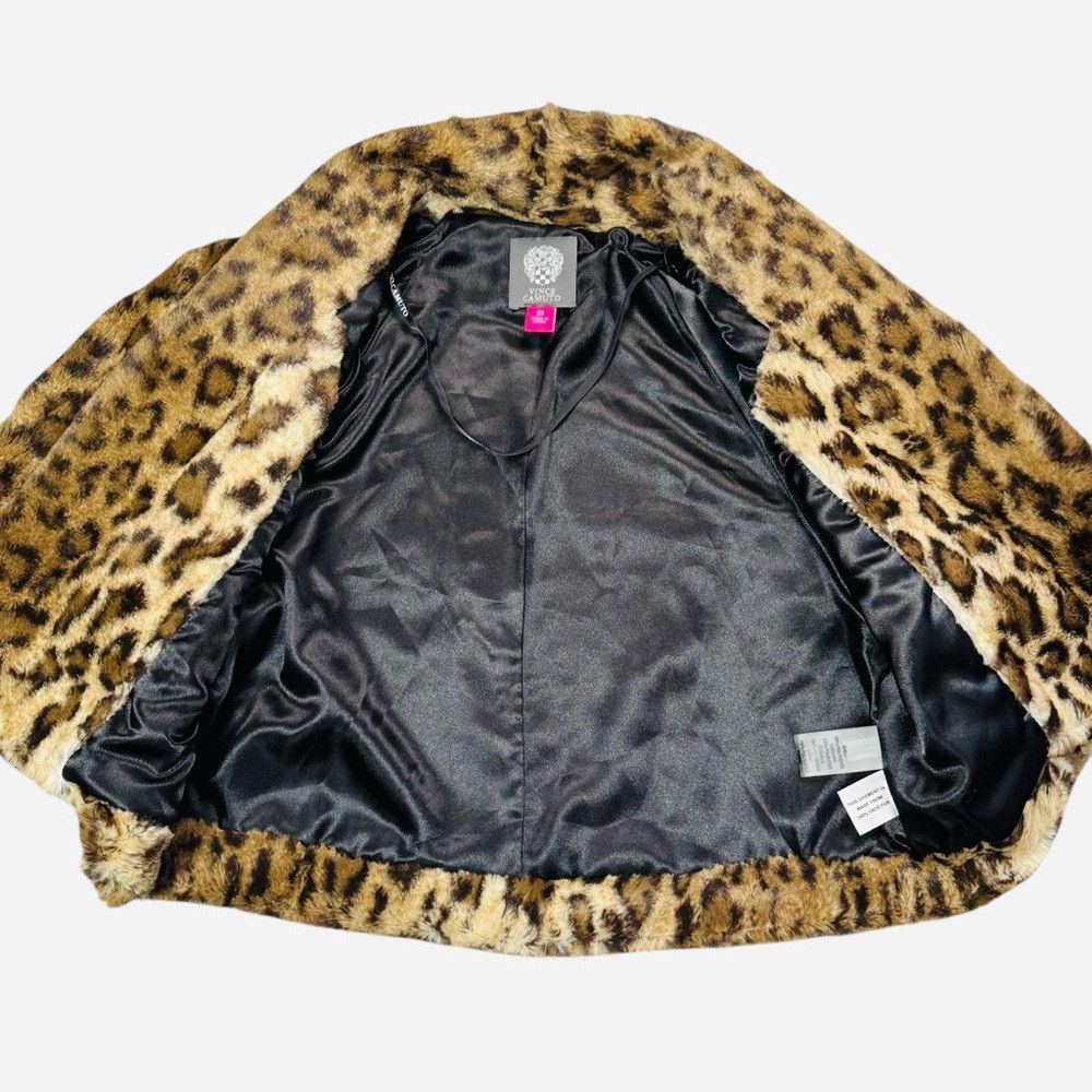 Vince Camuto NWT New $108 Vince Camuto Short Sleeve Animal Print Faux Fu Size XS / US 0-2 / IT 36-38 - 5 Thumbnail