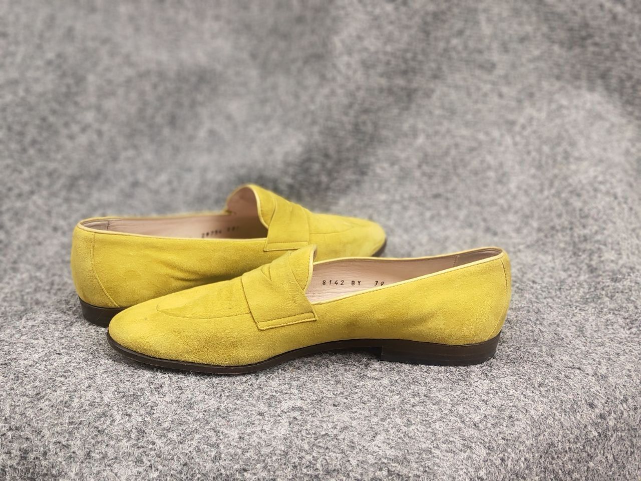 Jil Sander Jil Sander Italy Design mustard Leather suede loafers Shoes Size US 9 / IT 39 - 12 Thumbnail