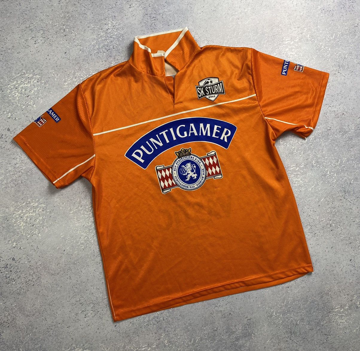 Vintage SK Sturm Graz Player #10 Vastic Soccer Jersey Austria Size US XL / EU 56 / 4 - 4 Thumbnail