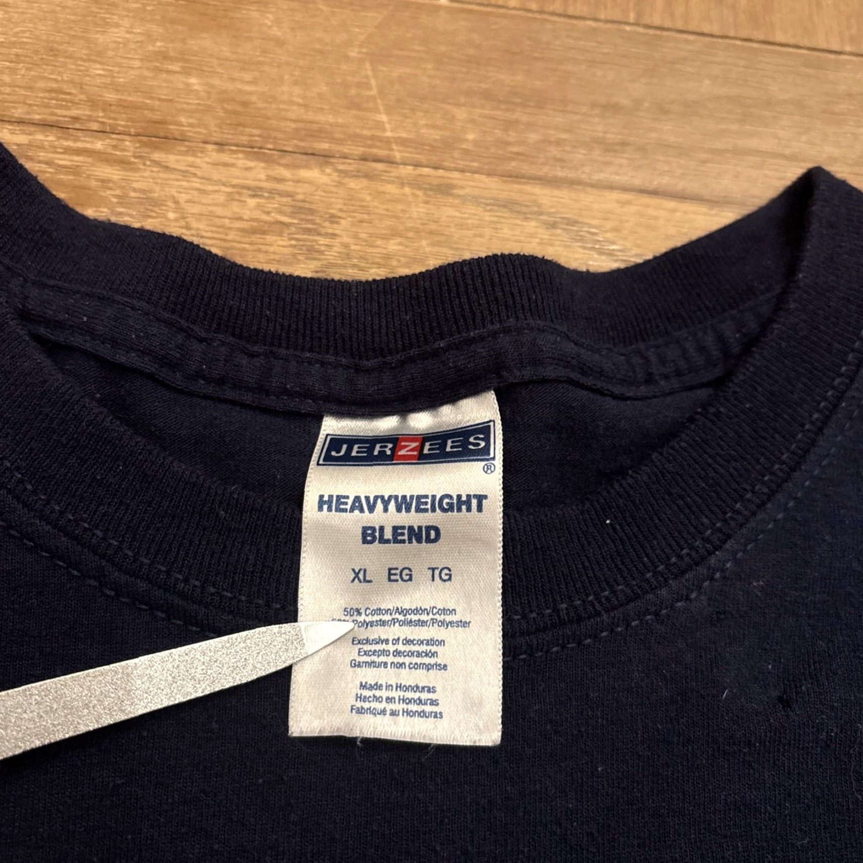 Jerzees VINTAGE Jerzees T-Shirt Blue I Got Dusted At The Duster Bar Pocono Pines Pennsylvania Sz XL Mens Size US XL / EU 56 / 4 - 3 Thumbnail