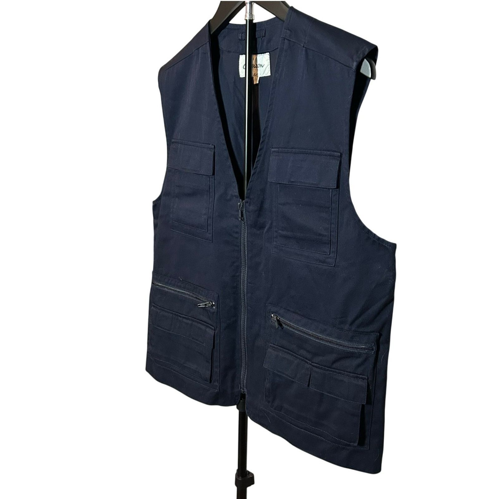 Vintage Vintage Gerzon Navy Technical Utility Multi-Pocket Vest Size US S / EU 44-46 / 1 - 12 Thumbnail