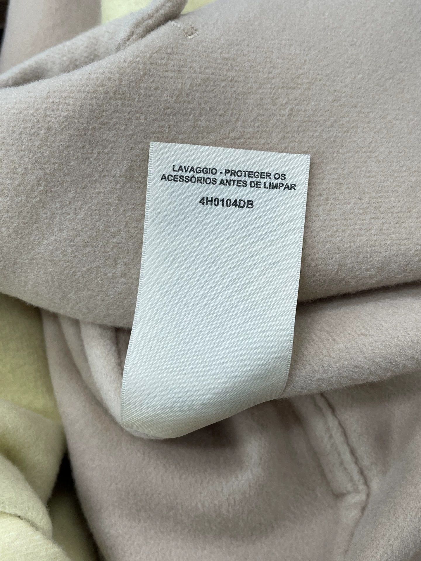 Hermes Hermes 25SS Yellow Colorblock Cashmere Coat FR36 Size XS / US 0-2 / IT 36-38 - 5 Thumbnail