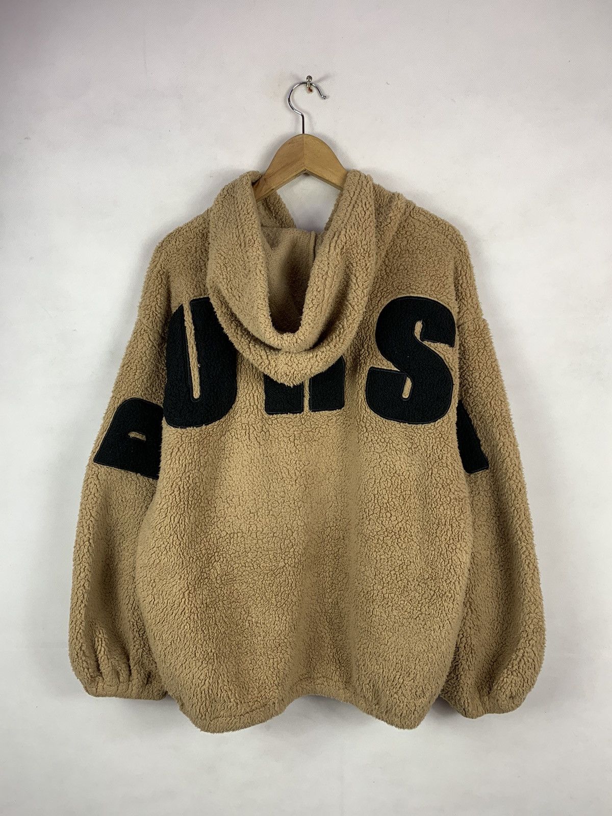 Japanese Brand Rare! Plymtone Burst Spellout Fleece Deep Pile Retro Jacket Size US M / EU 48-50 / 2 - 5 Thumbnail