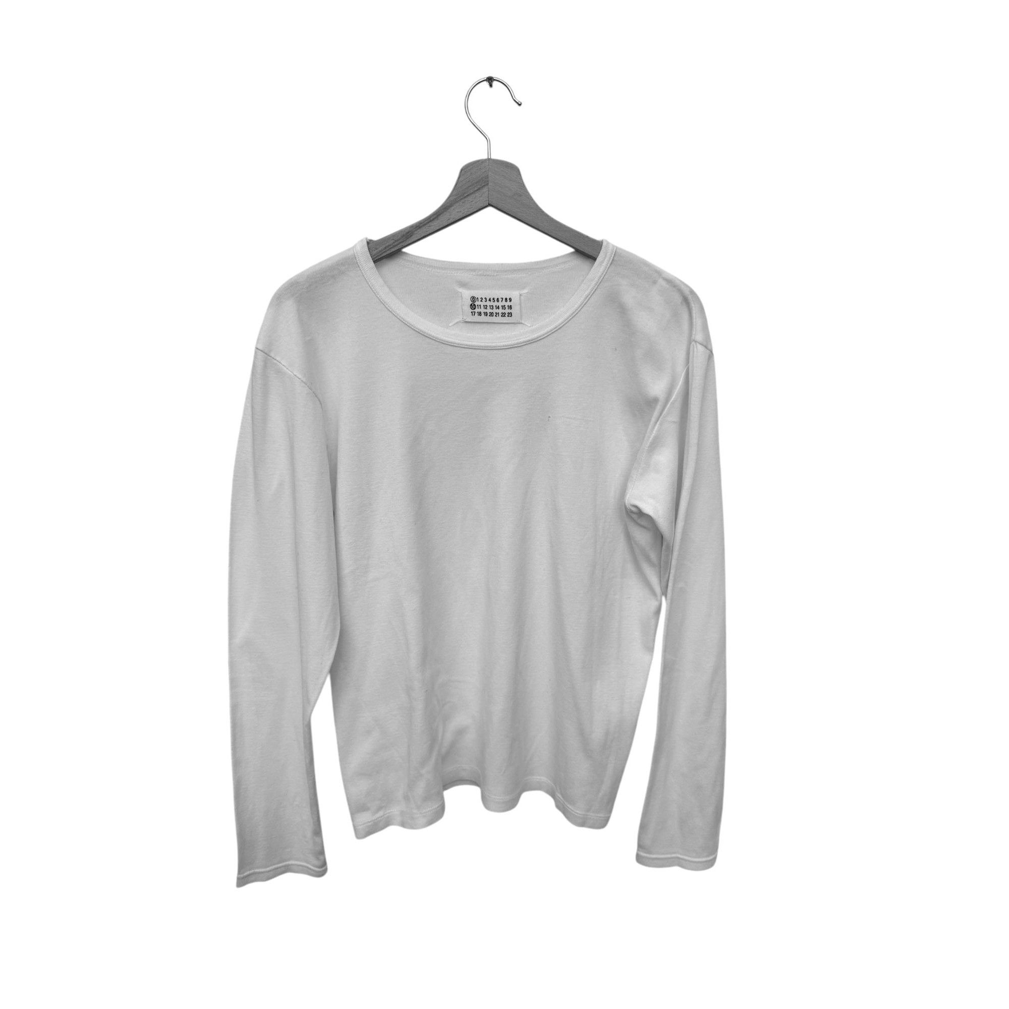 Maison Margiela 0 10 Artisanal White Longsleeves Size US M / EU 48-50 / 2 - 5 Thumbnail