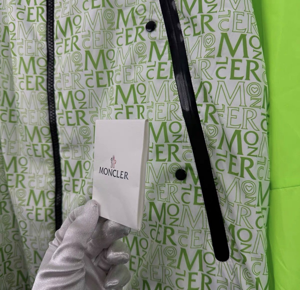 Moncler Moncler All-over Print Zipper Jacket J42 Size US S / EU 44-46 / 1 - 8 Thumbnail