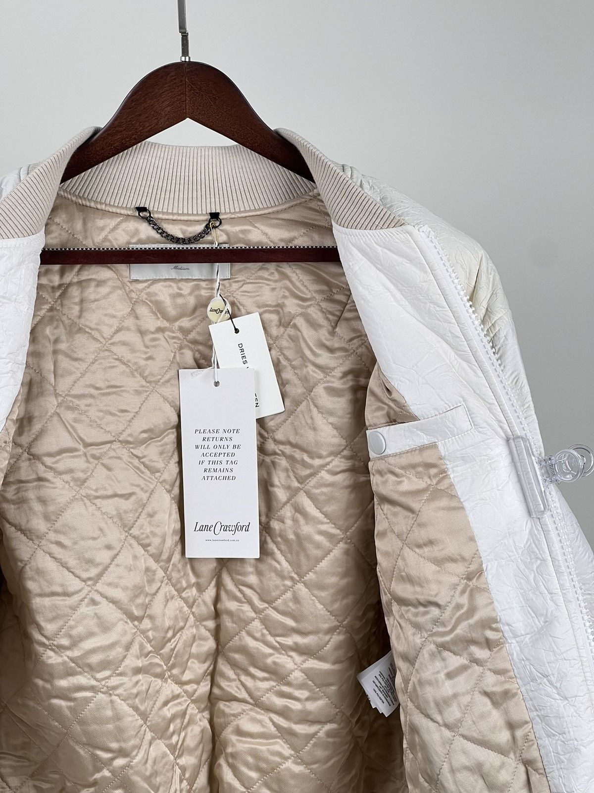 Dries Van Noten Back zipped bomber jacket M Size US M / EU 48-50 / 2 - 19 Thumbnail
