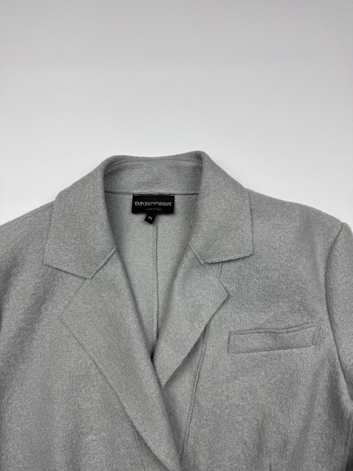 Emporio Armani Vintage Emporio Armani Womans's Wool Coat Size M / US 6-8 / IT 42-44 - 3 Thumbnail