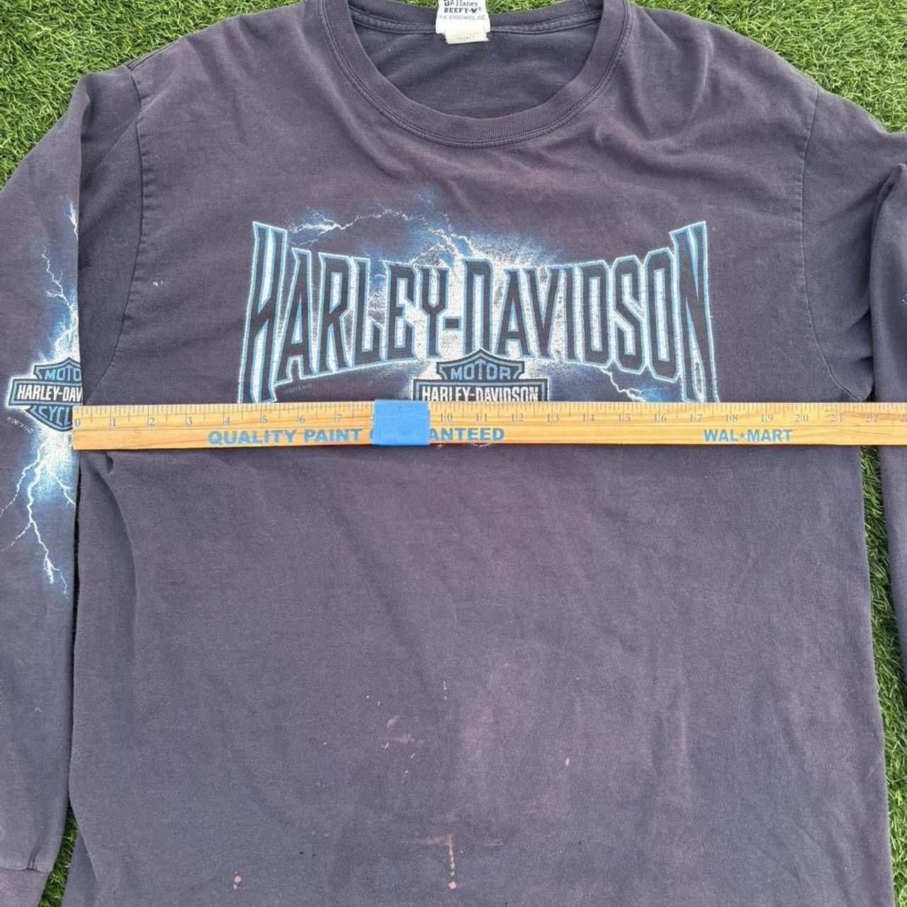 Harley Davidson Harley Davidson Lightning long sleeve size large faded out Size US L / EU 52-54 / 3 - 8 Thumbnail