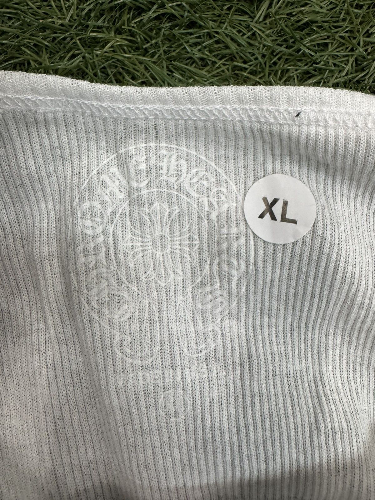 Chrome Hearts Chrome Hearts Neck Logo Tank Top Size US XL / EU 56 / 4 - 3 Thumbnail