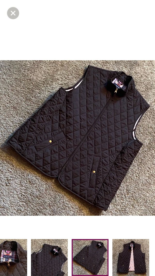 Lands' End Lands End Woman’s Brown Quilted Best 2X Size XXL / US 16-18 / IT 52-54 - 14 Thumbnail