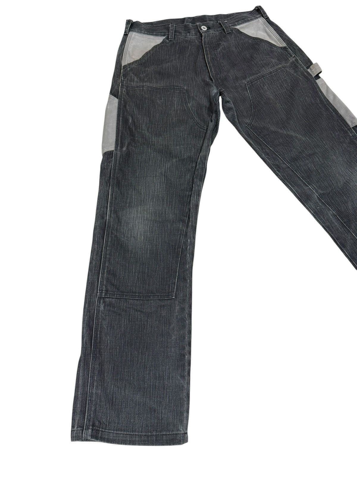 Slayer Japan Brand SLAYER GUARD FORCE Double Knee Pants Denim Style Size US 32 / EU 48 - 5 Thumbnail