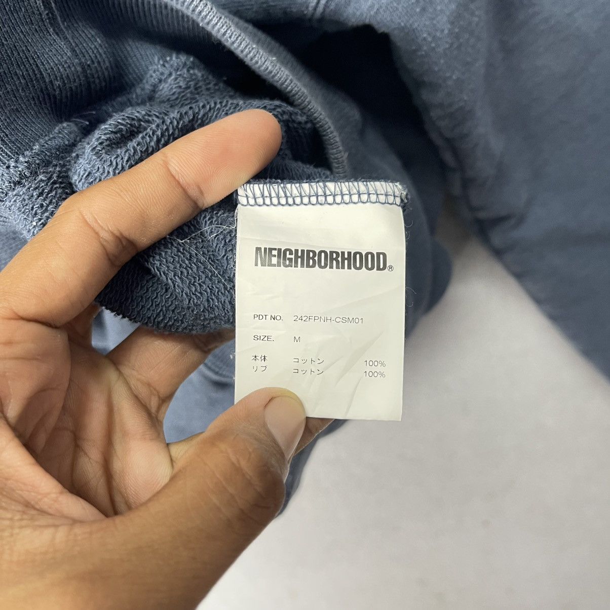 Neighborhood Neighborhood Workwear Graphic Crewneck Sweatshirt Size US M / EU 48-50 / 2 - 11 Thumbnail