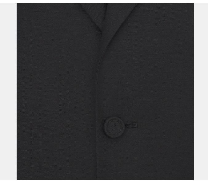 Dior o1w1db11124 Two-Button Bar Jacket in Black Size US S / EU 44-46 / 1 - 4 Thumbnail
