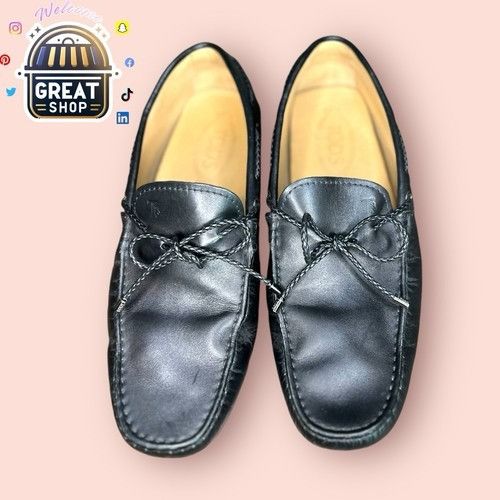 OMG! Tod’s Men Loafers Size 7 1/2 US 41 EU Elegant Dress Sho