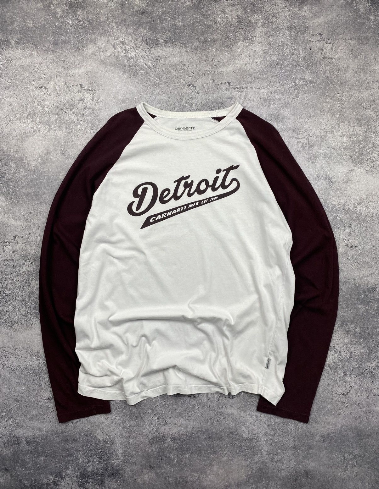 Carhartt Vintage Carhartt Detroit Michigan Y2K Longsleeve T-Shirt Size US L / EU 52-54 / 3 - 1 Thumbnail