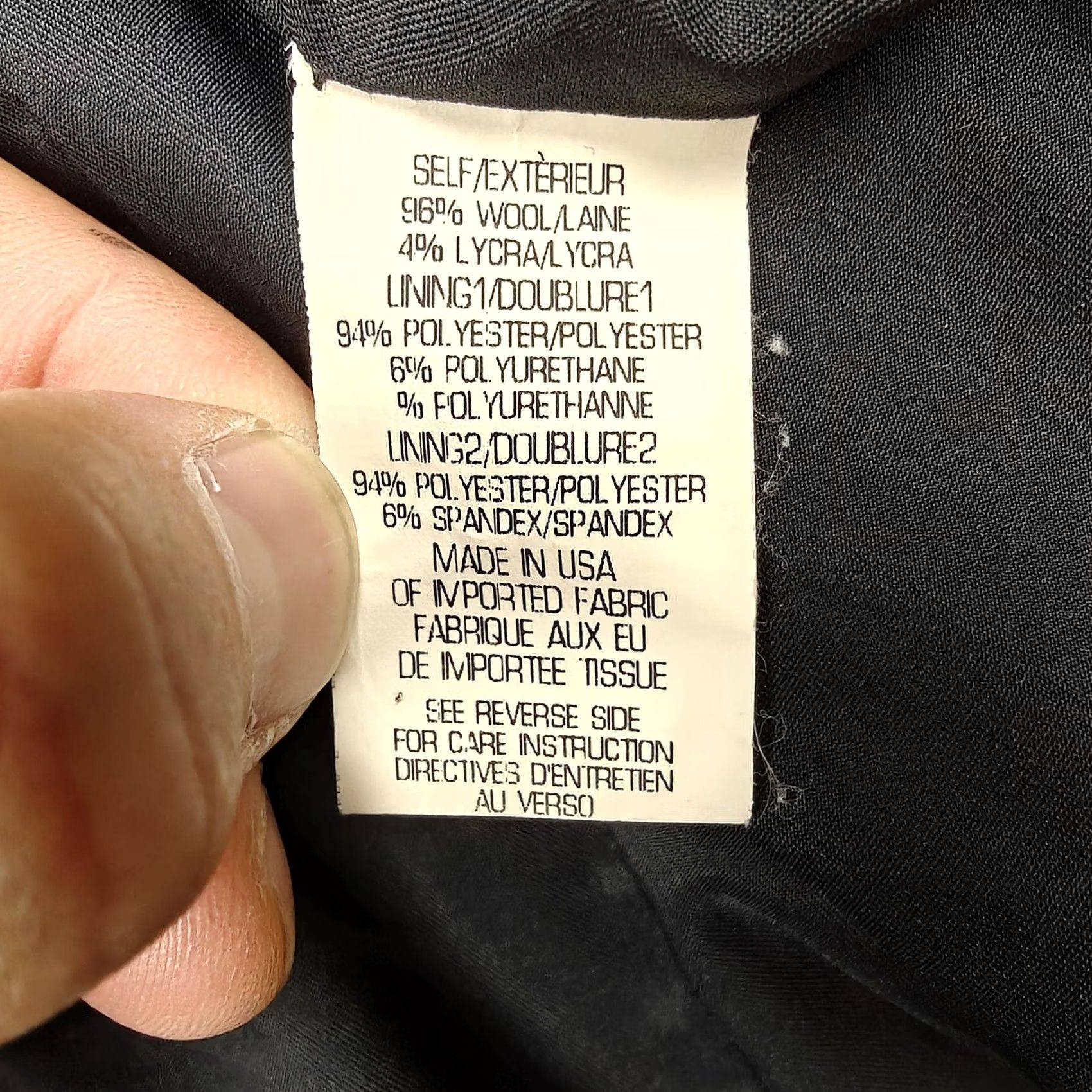 Theory Theory Womens Blazer 6 Gray Gabe B Tailor One Button Lined Jacket Workwear Size M / US 6-8 / IT 42-44 - 5 Thumbnail