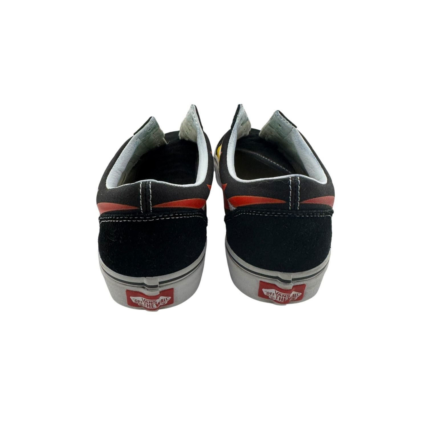 Vans Vans Old Skool Flame Shoes Black Red & Yellow Flames 9/10.5 Size US 9 / EU 42 - 7 Thumbnail
