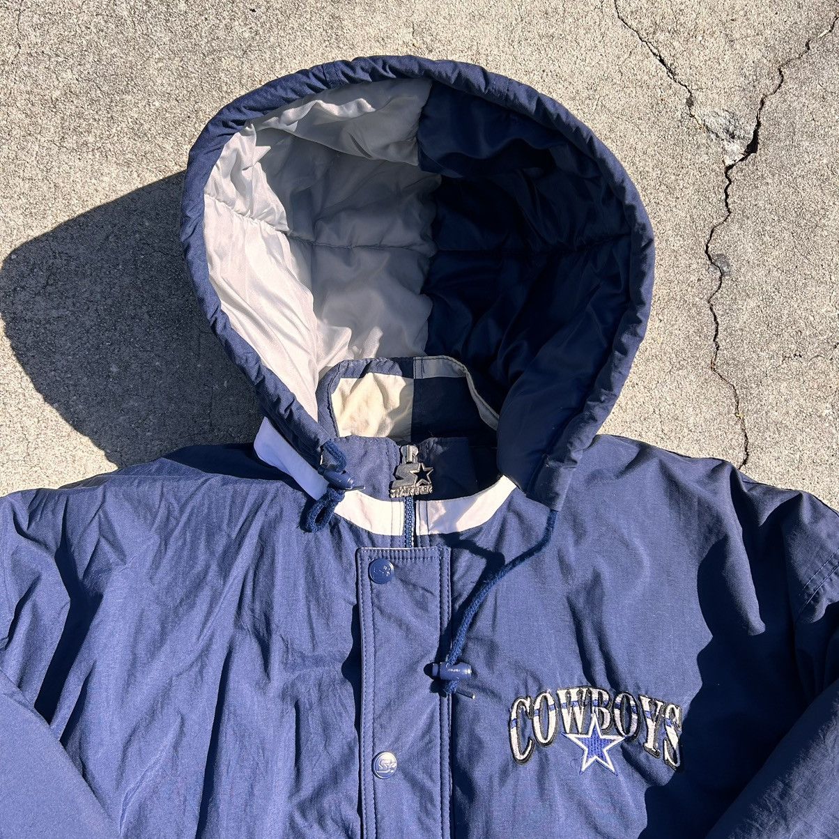NFL × Starter × Vintage Vintage Starter Dallas Cowboys NFL Jacket Size US L / EU 52-54 / 3 - 4 Thumbnail