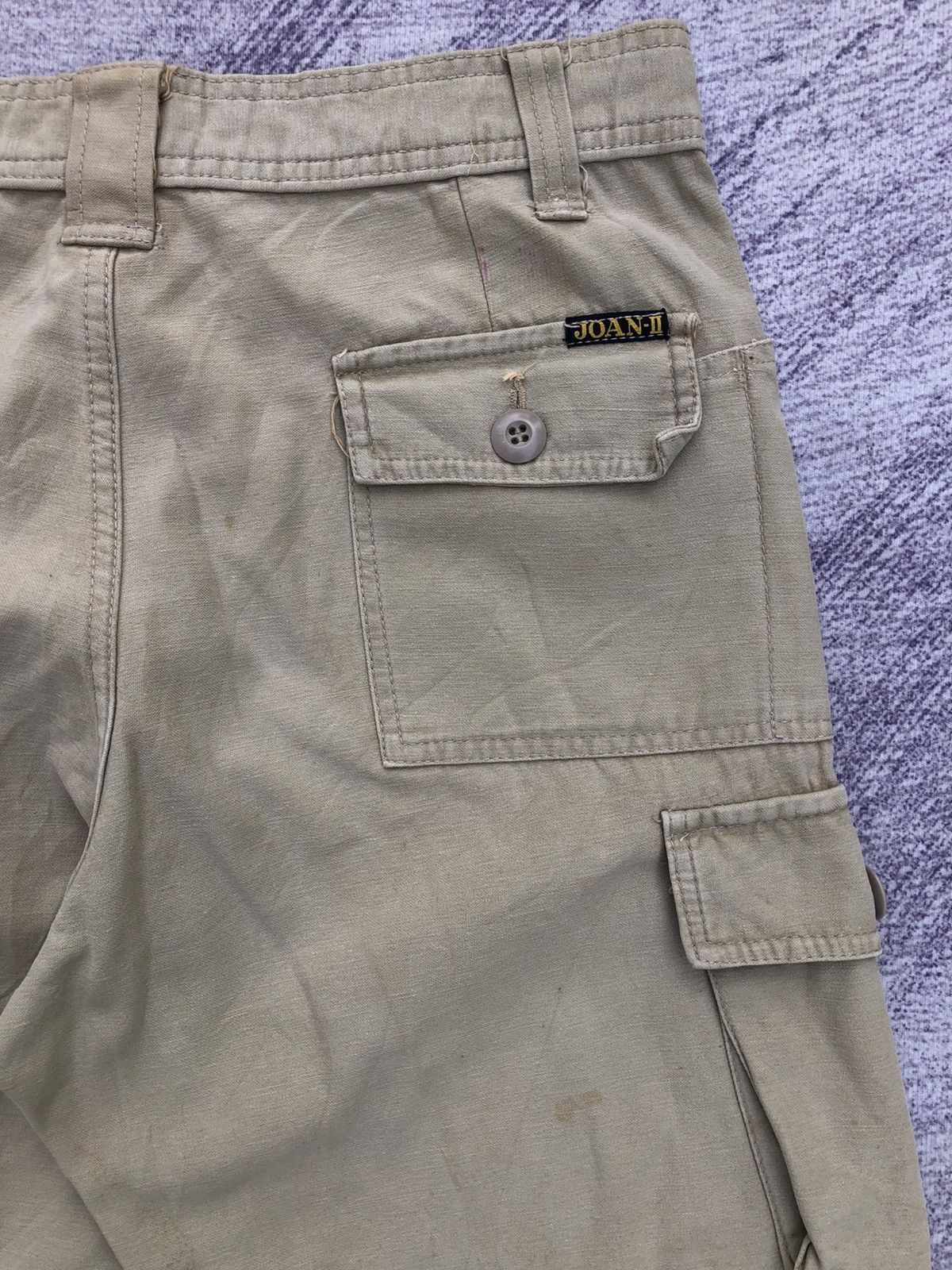 Japanese Brand × Vintage Japanesebrand JOAN Cargo Pants Bush Pocket Size US 31 - 17 Thumbnail