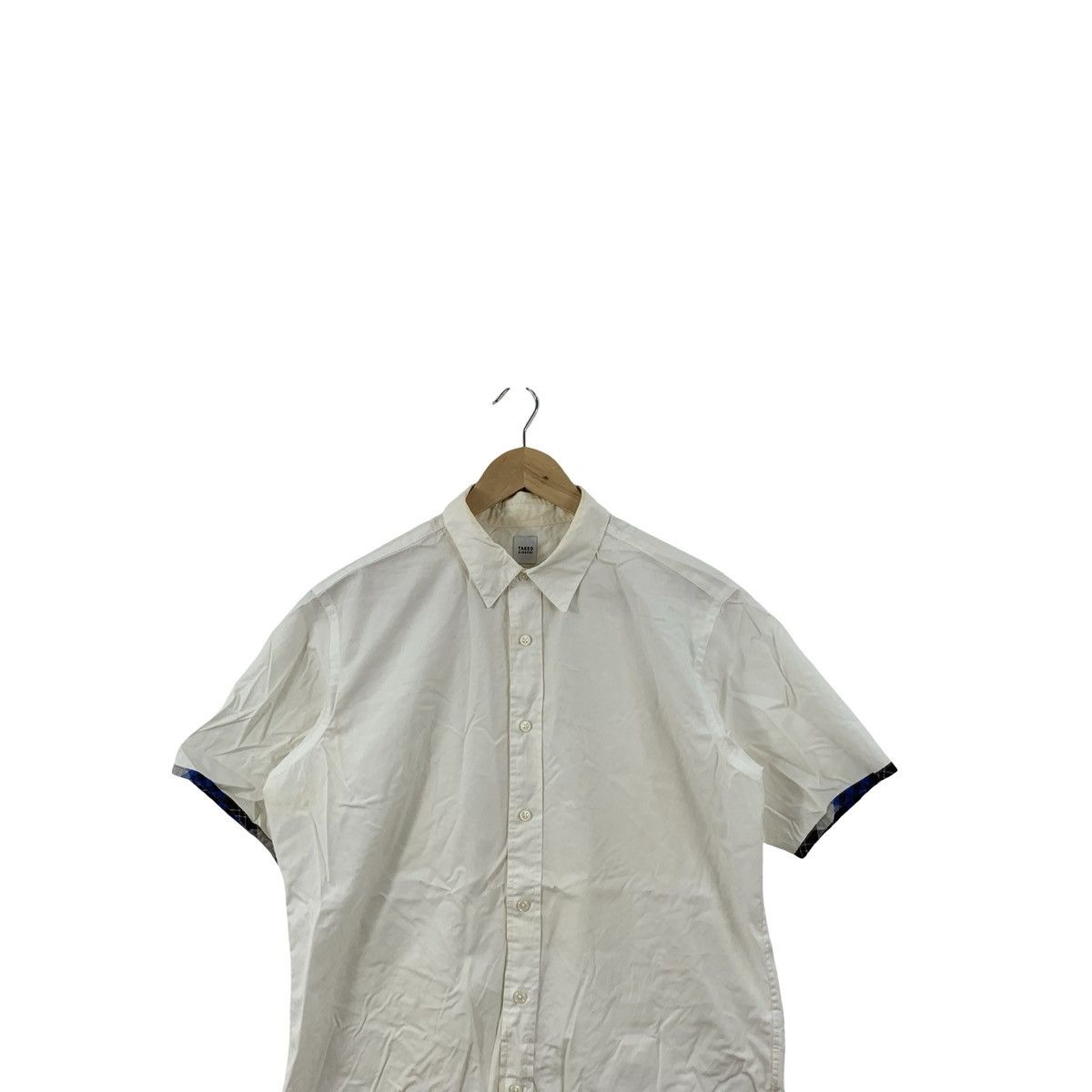 Vintage Vintage Minimalist Short Sleeve Button-Up Shirt Clean Classi Size US M / EU 48-50 / 2 - 2 Thumbnail