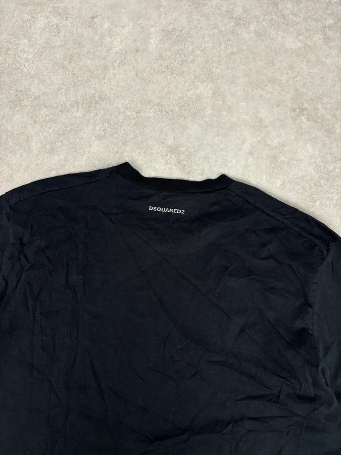Dsquared2 SS2017 Dsquared2 Black Safety Pin Print T-Shirt Size US L / EU 52-54 / 3 - 6 Thumbnail