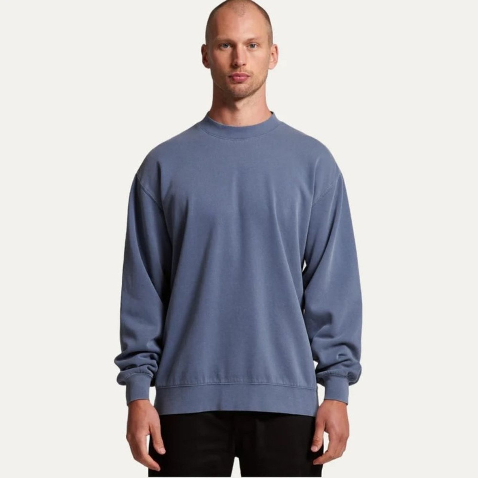 Club Monaco CLUB MONACO Classic Cotton Blend Crewneck Sweatshirt Sz L Size US L / EU 52-54 / 3 - 1 Thumbnail