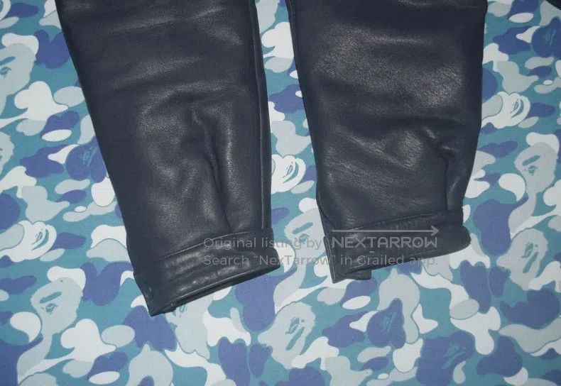 Neighborhood Neighborhood Cowhide Leather Jacket Initial Year Size US L / EU 52-54 / 3 - 4 Thumbnail