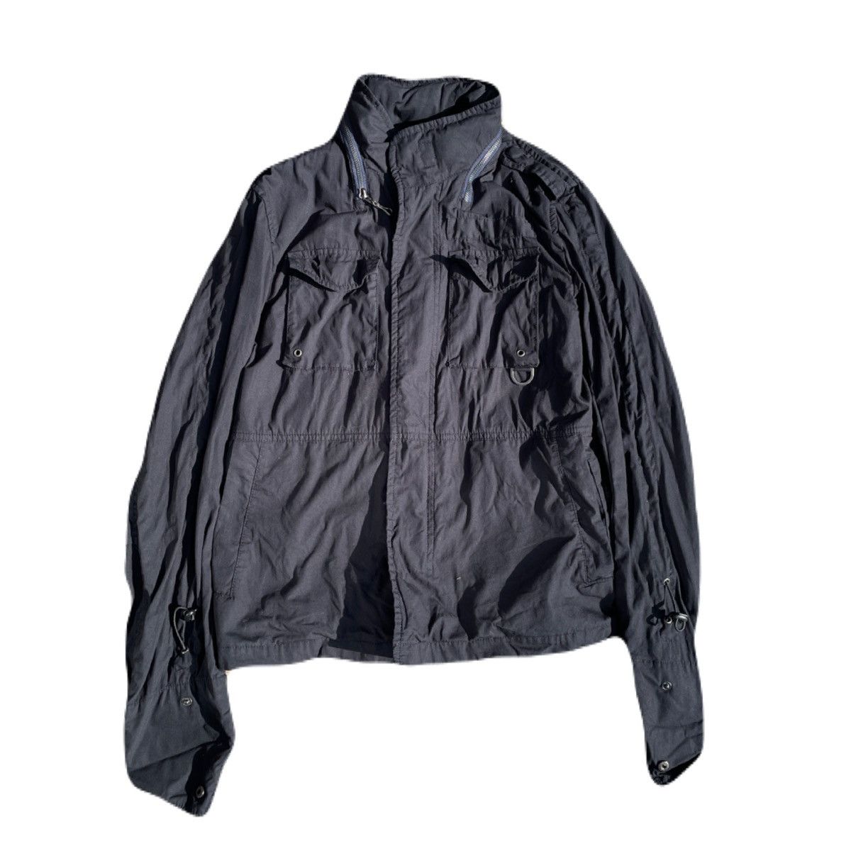 If Six Was Nine 2000s Japanese archive Vkei Gimmic Slim Zip Jacket Size US S / EU 44-46 / 1 - 4 Thumbnail