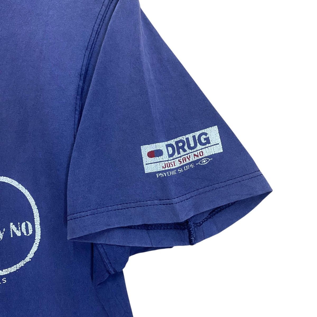 Japanese Brand Vintage 90s Drugs Just Say No Big Logo Shortsleeve Tee Size US S / EU 44-46 / 1 - 7 Thumbnail