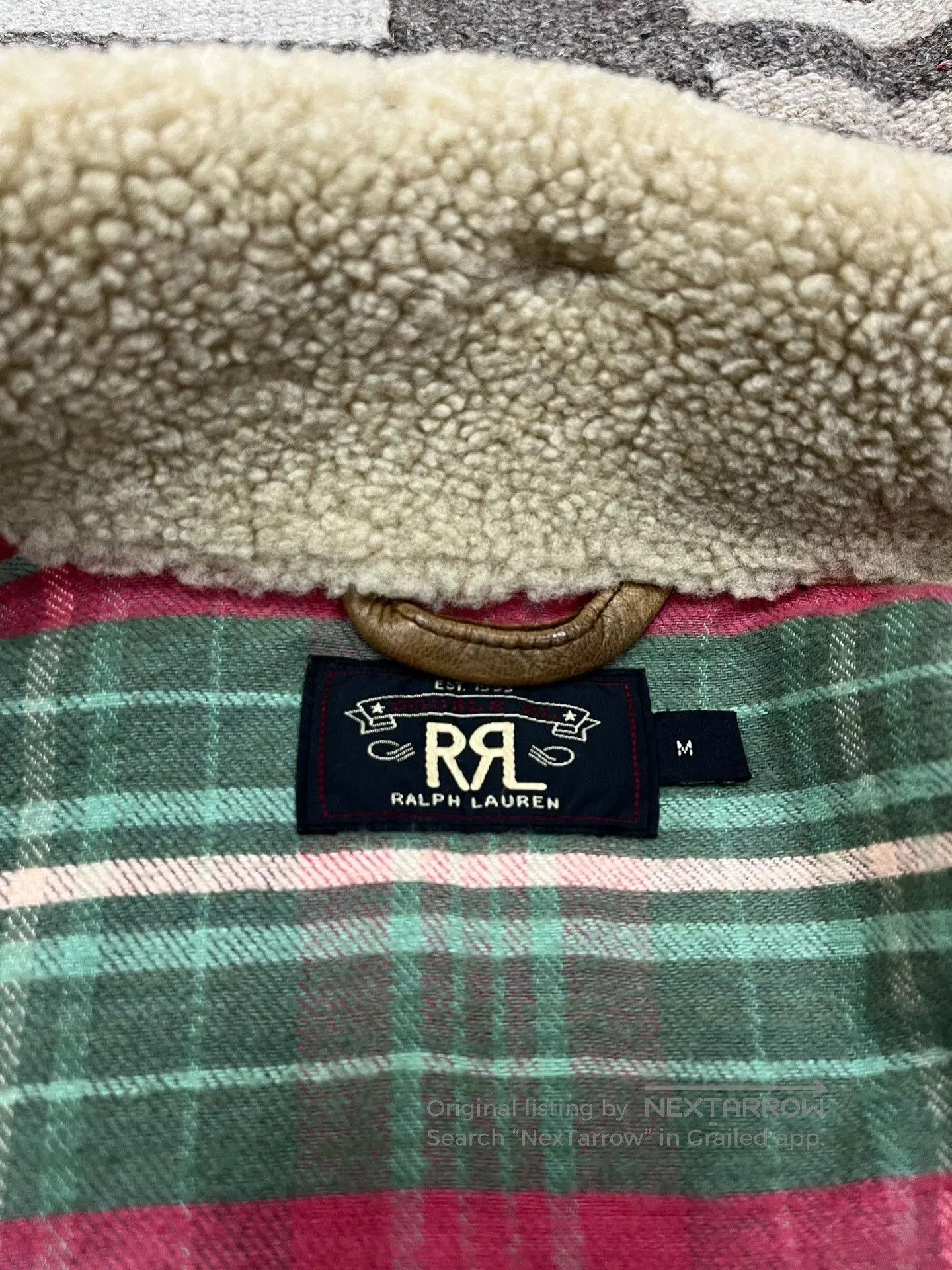 RRL Ralph Lauren Ralph Lauren RRL Leather Fur. Size US M / EU 48-50 / 2 - 5 Thumbnail