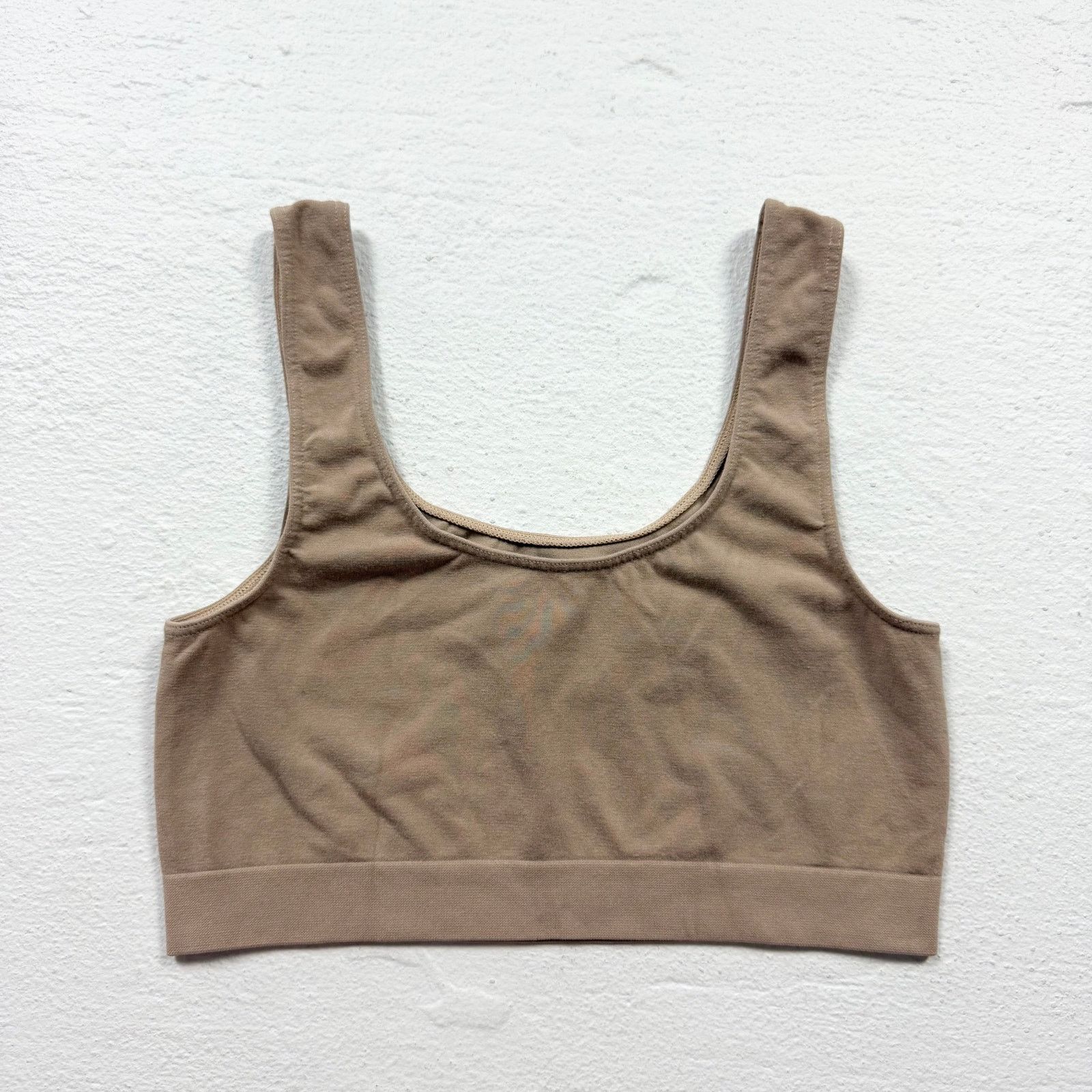 Cosabella Cosabella Tan Bamboo Viscose Stretch Bralette, Size Medium Size M / US 6-8 / IT 42-44 - 3 Thumbnail