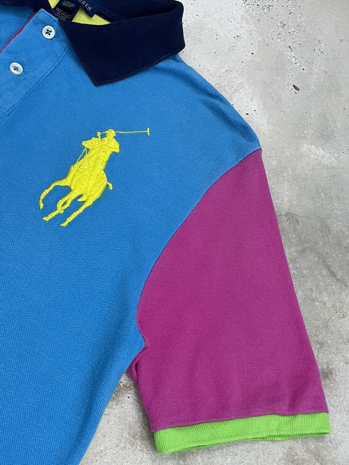 Lacoste Ralph Lauren Colorblock 3 Big Pony Size US L / EU 52-54 / 3 - 6 Thumbnail