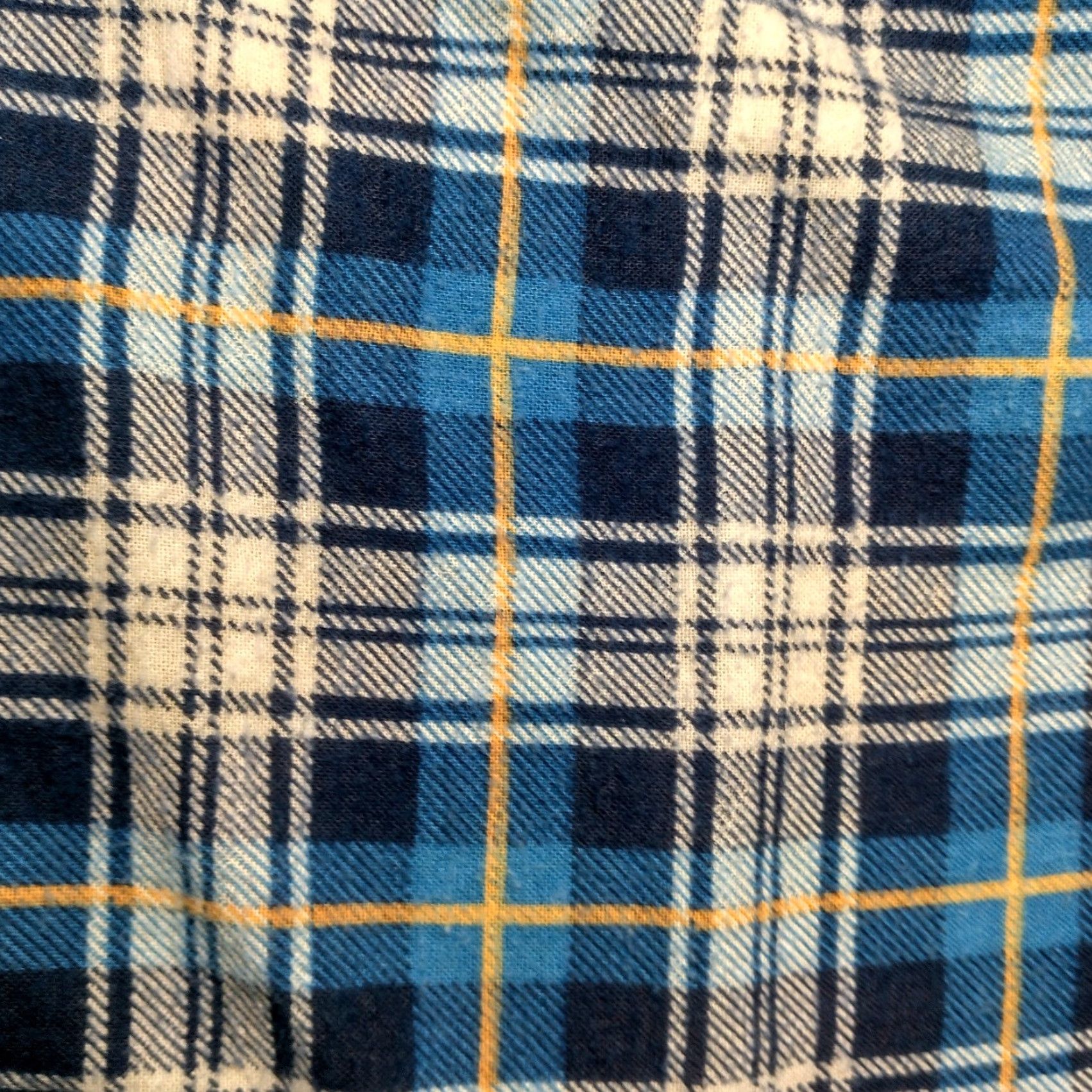 Vintage VINTAGE Ozark Trail Shirt Men M Blue Yellow Plaid Flannel Button-Up Long Sleeve Workwear Grunge 90s style Mens Size US M / EU 48-50 / 2 - 5 Thumbnail