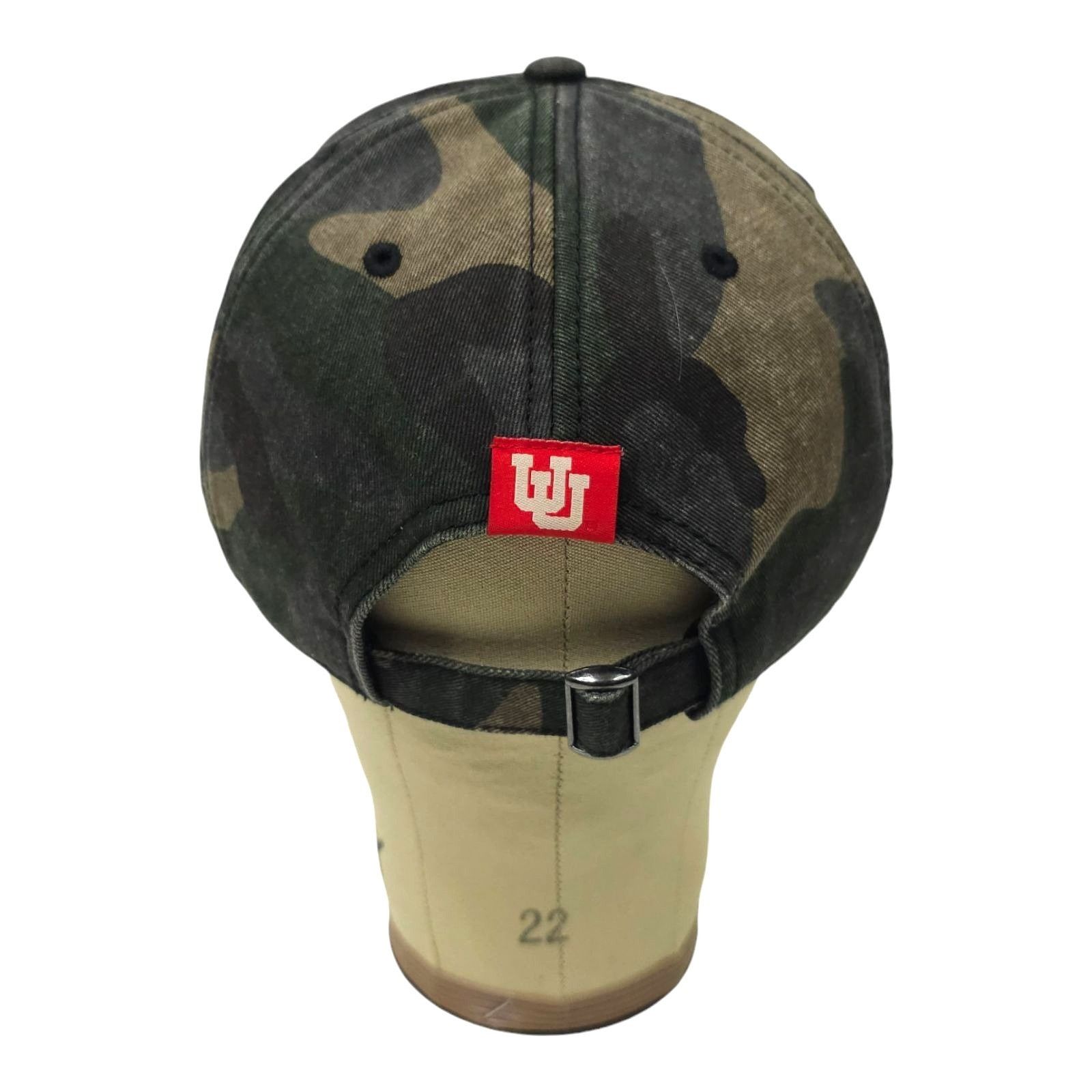 Other Utah Utes Camo Adjustable Cap Trucker Baseball Hat Stitched Size ONE SIZE - 4 Thumbnail