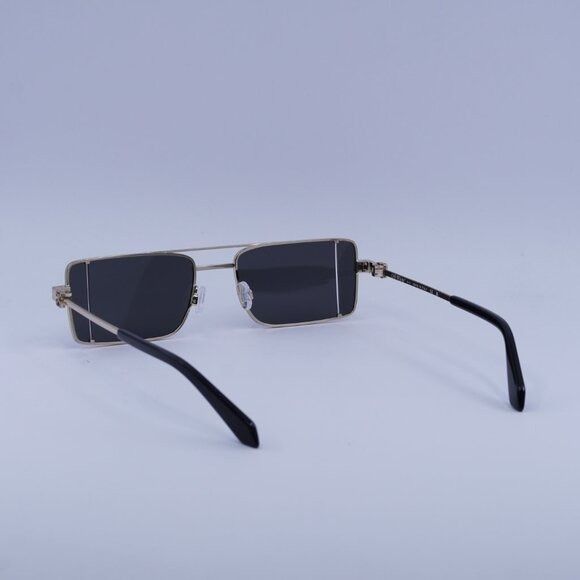 Off-White OERI14A CORTEZ 7607 Sunglasses Gold Rectangle