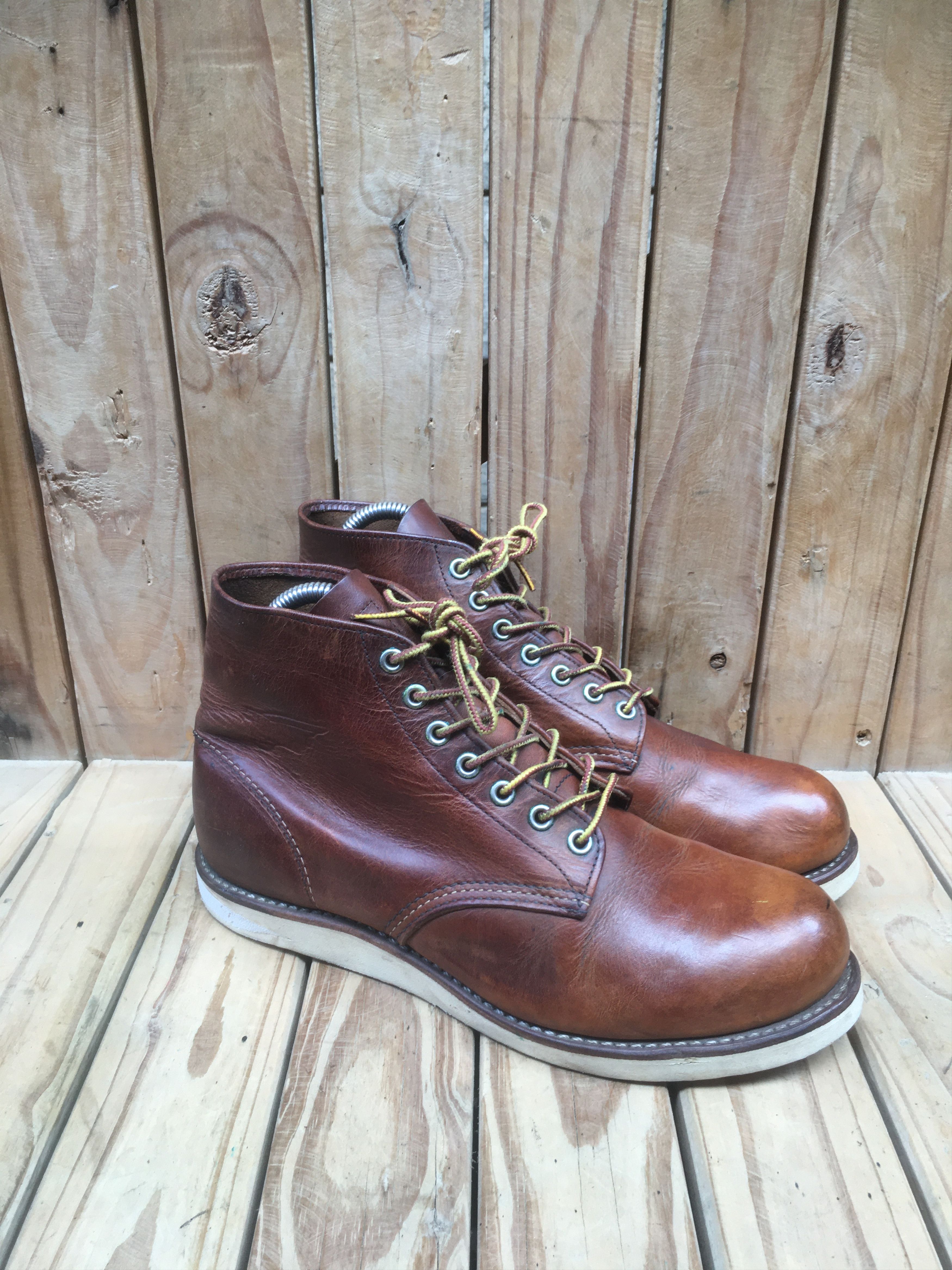 Red Wing Red Wing 9111 Chukka Brown leather boots EUR 41.5 UK 7.5 Size US 8.5 / EU 41-42 - 6 Thumbnail