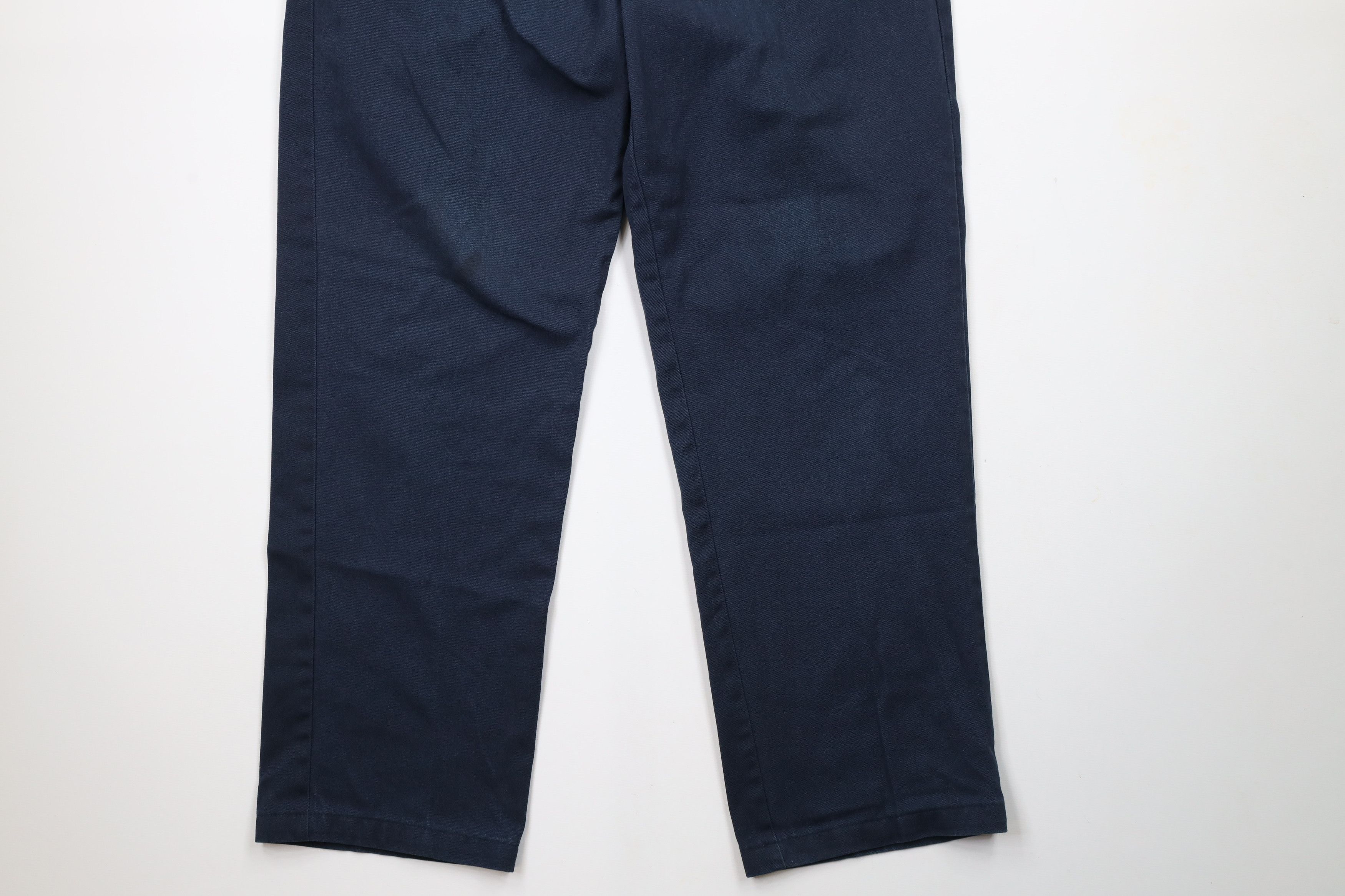 Dickies × Vintage Vintage Dickies Out Wide Leg Mechanic Work Pants Navy Blue Size US 38 / EU 54 - 4 Thumbnail