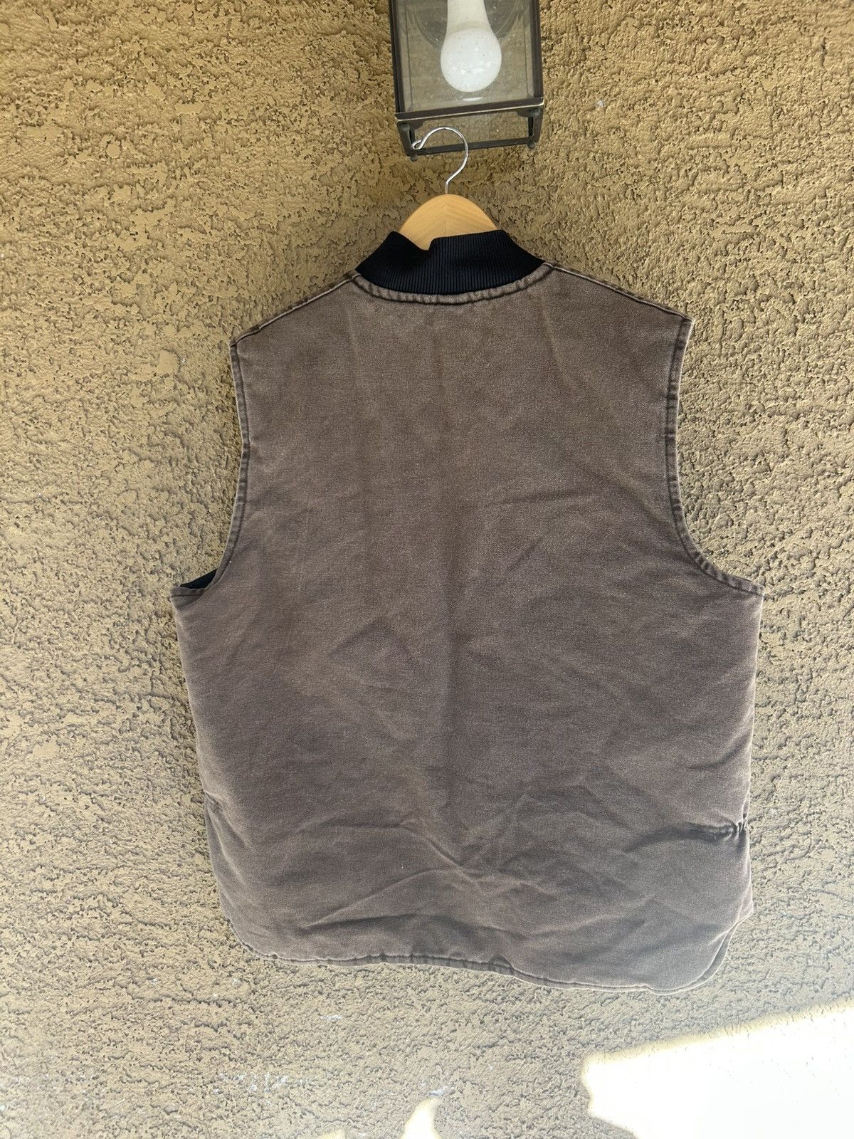 Carhartt × Vintage Vintage Carhartt Men's Sleeveless Vest Brown Cotton Size XL Size US XL / EU 56 / 4 - 3 Thumbnail