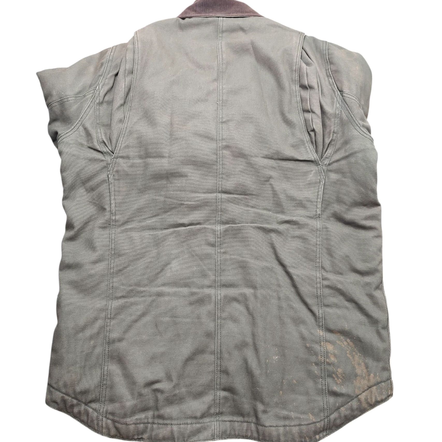 Dickies VINTAGE Dickies Green Duck Canvas Quilt Chore Outdoor Work Coat Jacket Large Size US L / EU 52-54 / 3 - 4 Thumbnail
