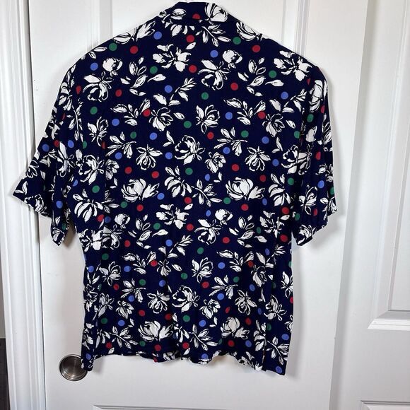 Pendleton MISS SOPHISTICATE/ PENDLETON Vtg Floral Shirt Women 14 Size XL / US 12-14 / IT 48-50 - 4 Thumbnail