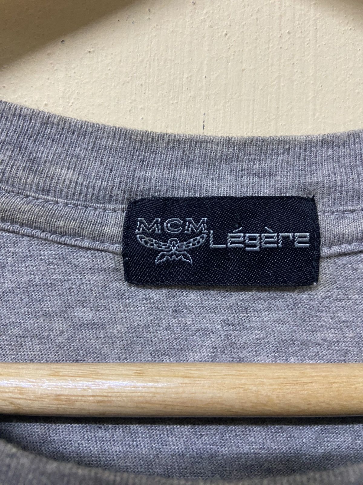 Designer × MCM × Vintage MCM Legere Small Logo Tee Size US XL / EU 56 / 4 - 6 Thumbnail