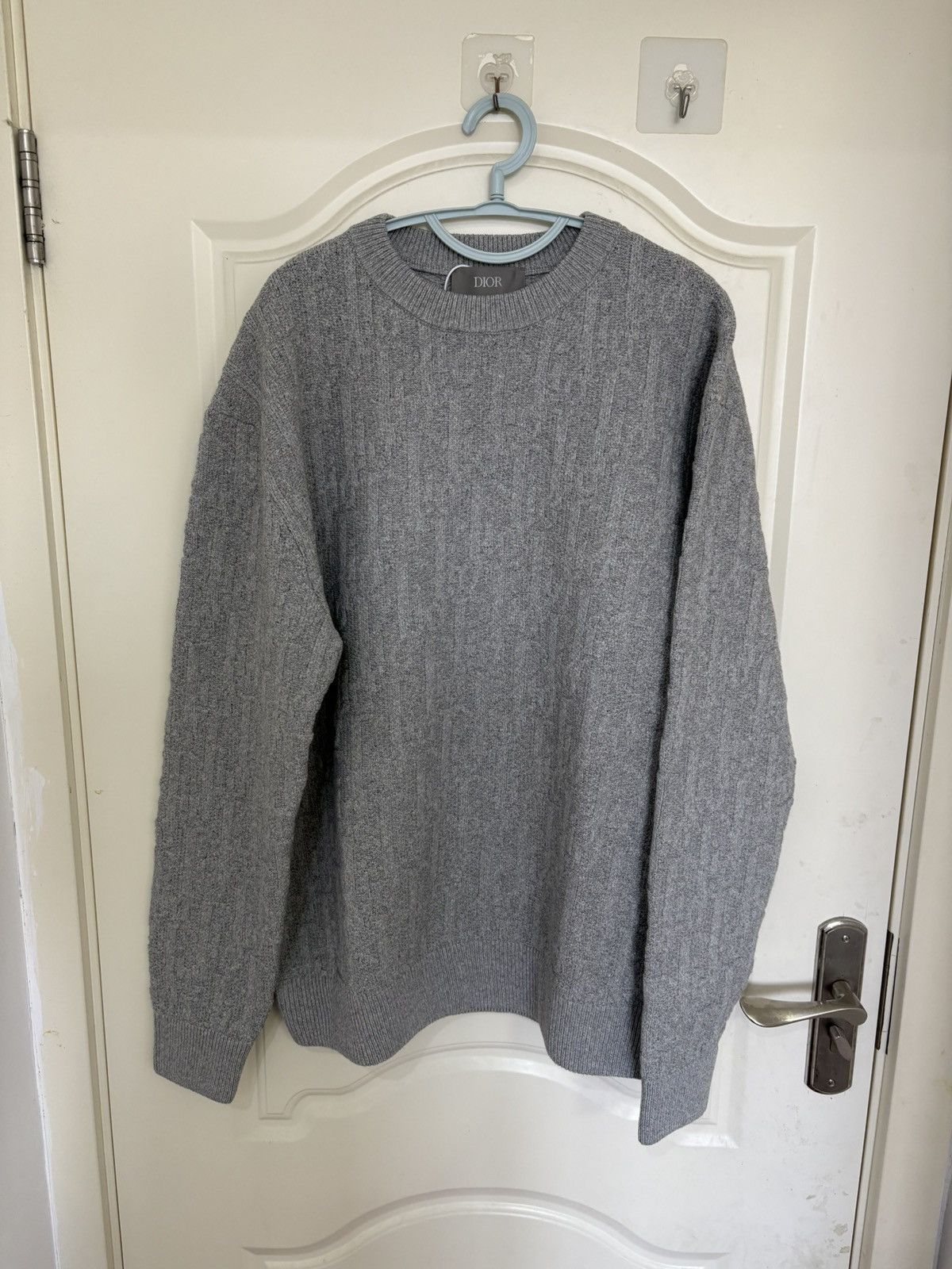 SS25 Dior Oblique Knit Sweater